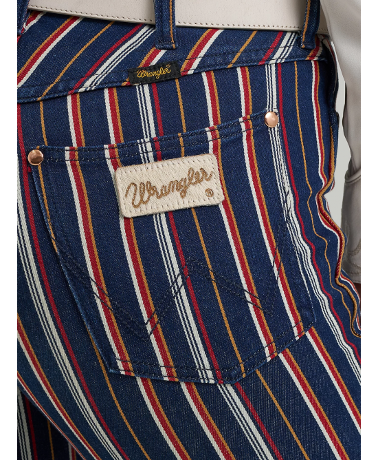 Wrangler - Lainey Wilson Striped Flare Jean