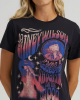 Wrangler - Lainey Wilson Lainey Wilson Regular Tee - Black - Shooting For The Moon
