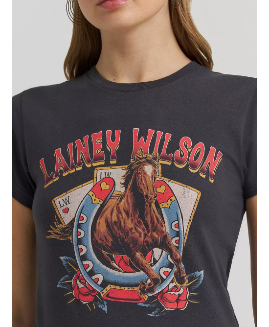 Wrangler - Lainey Wilson Horse Cards T-shirt