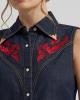 Wrangler - Lainey Wilson Sleeveless Shirt Rinse