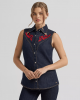 Wrangler - Lainey Wilson Sleeveless Shirt Rinse