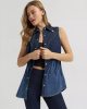 Wrangler - Lainey Wilson Sleeveless Shirt w/ Flames