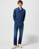 Wrangler -27MW Western Shirt - Darkstone