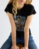 Wrangler - Shrunken Band T-shirt Black Beauty