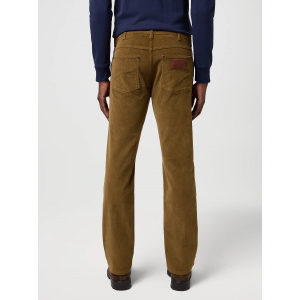Wrangler - Greensboro Corduroy Straight Trousers - Kangaroo