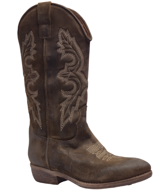 Zoe - Bufalo Brandy Suede