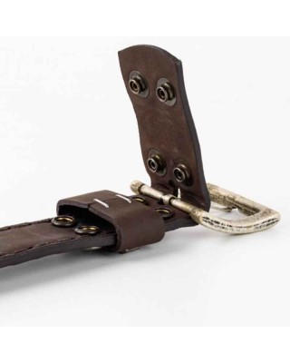 Mayura 1322S Snakeskin Python Belt Brown 