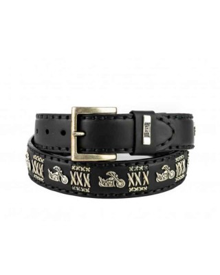 Mayura 658 Biker Belt Black
