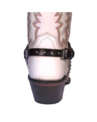 Boot Straps - Oval Dark Brown