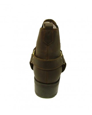 Woodland - Harley Men's Harness Cowboy Boot Brown