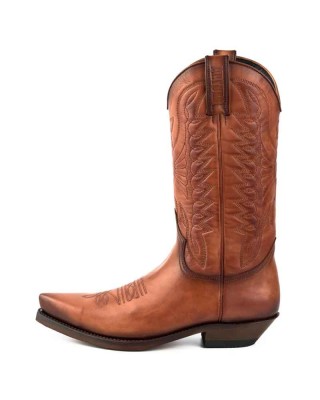 Mayura 1920 Western Biker Boot Cognac