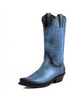 Mayura 1920 Western Biker Boot Azul