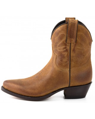 Mayura 2374 Serrapim Whisky Ladies Cowboy Ankle Boots