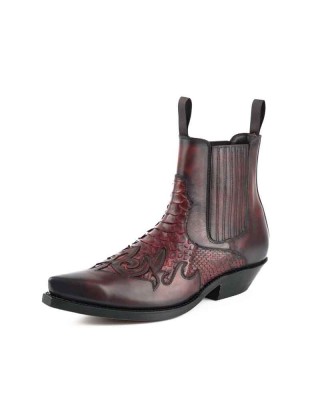 Mayura Rock 2500 Black Cherry Rojo Negro Snakeskin