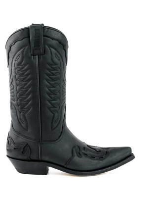Mayura 017 Cowboy Boot Black
