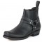 Mayura 004 Ankle Harness Boot Black