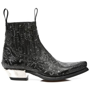 New Rock - M.7953-S21 - Vintage Flower Boots