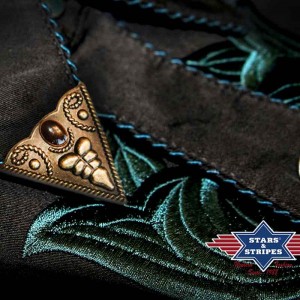 Stars & Stripes - Collar Tip Red & Copper