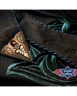 Stars & Stripes - Collar Tip Red & Copper