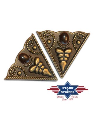 Stars & Stripes - Collar Tip Red & Copper