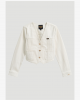 Wrangler - Lainey Wilson - Pleated Tour White Denim Blouse 
