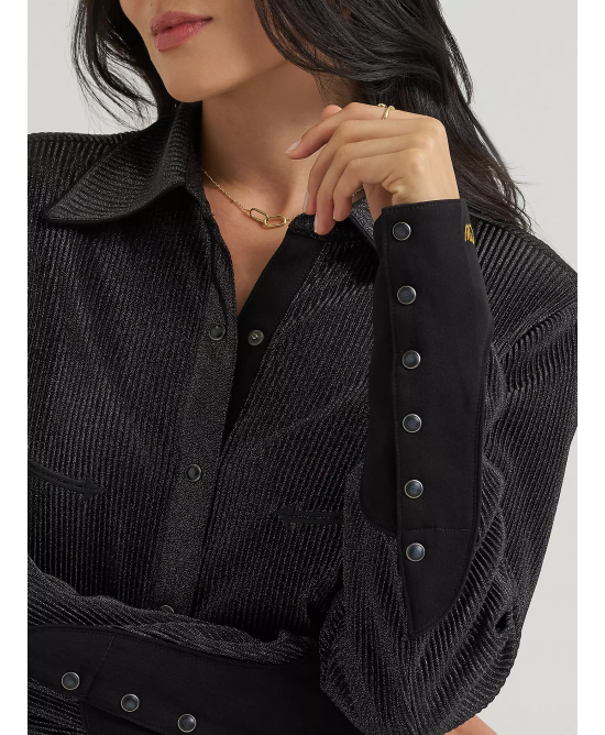 Wrangler - Lainey Wilson Shimmer Night Sky Shirt Wrangler - Lainey Wilson Shimmer Night Sky Shirt